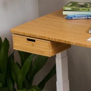 UpDown Desk Bamboo Drawer