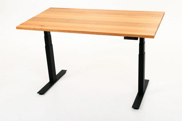 UpDown Desk PRO Series Electric Standing Desk with Victorian Ash Desktop